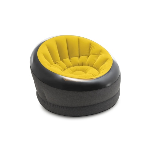 Надувное кресло INTEX Empire 112 x 109 x 69 см, цвет желтый, артикул 68582-G
