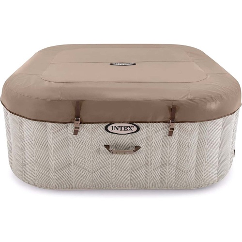 Надувная джакузи INTEX PureSpa Chevron Deluxe - 6 мест, артикул 28472