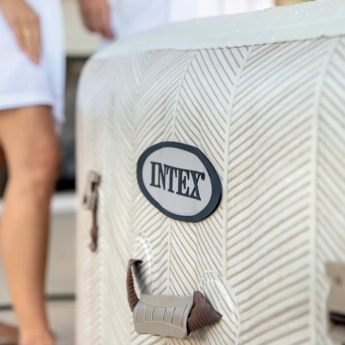 Надувная джакузи INTEX PureSpa Chevron Deluxe - 4 места, артикул 28446