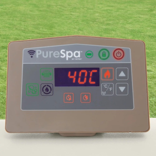 Надувная джакузи INTEX PureSpa Chevron Deluxe - 4 места, артикул 28446