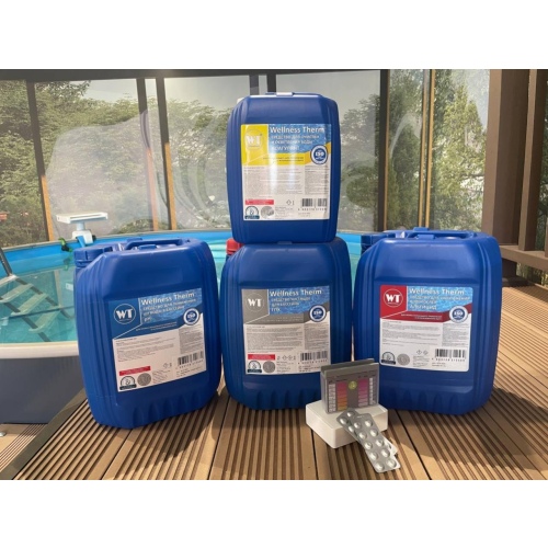 Набор химии для бассейнов Wellness Therm №4, артикул 54889