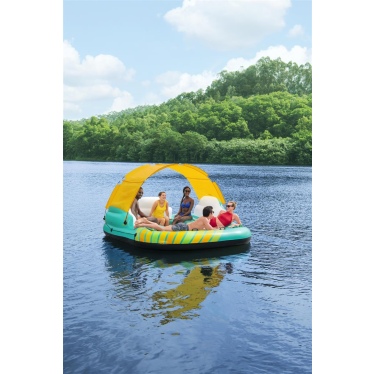 Надувной плот Bestway Hydro-Force Sunny Lounge на 5 человек 300 x 275 см, артикул 43407