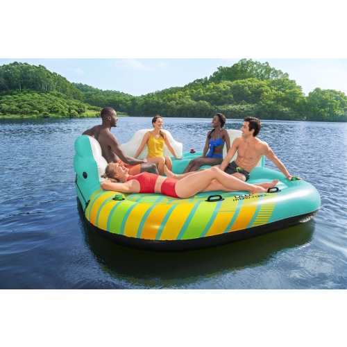 Надувной плот Bestway Hydro-Force Sunny Lounge на 5 человек 300 x 275 см, артикул 43407