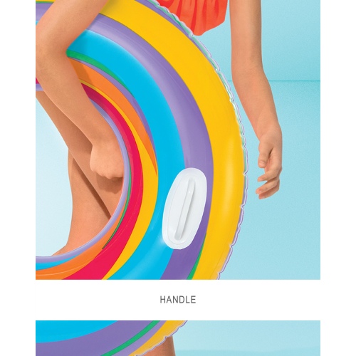  Круг INTEX Звезды 91 см розовый артикул 59256